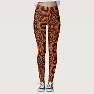 Bright tribal African pattern. Leggings
