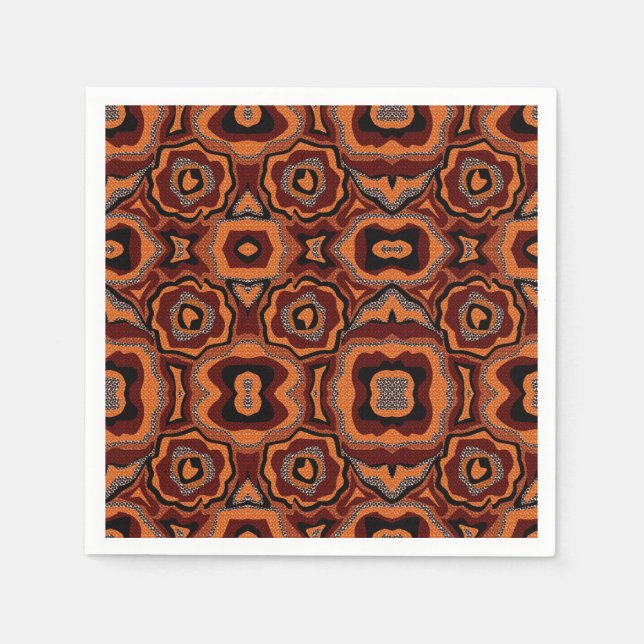 Bright tribal African pattern. Napkin (Front)
