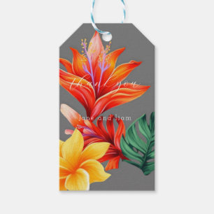 Bright Tropical  Gift Tags