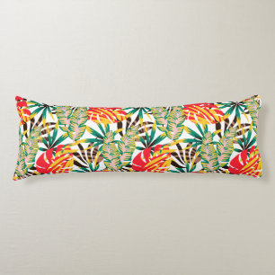 Bright Tropical Pattern Body Cushion