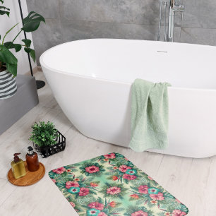 Bright Tropics Bath Mat