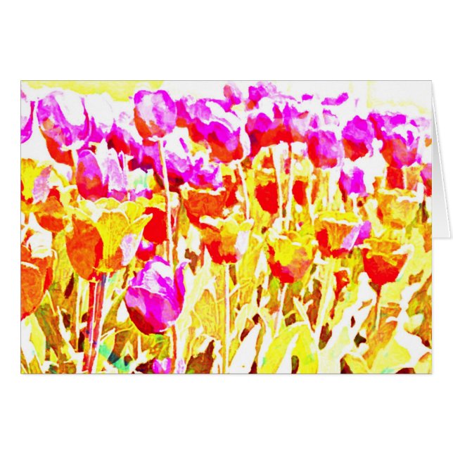 Bright Tulip Art (Front Horizontal)