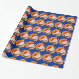 Bright Turkey Wrapping Paper