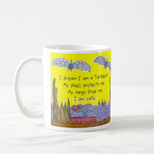 Bright turtlebats Poem mug
