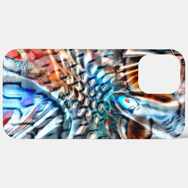 Bright, twisted coloured velvet or plumage Case-Mate iPhone case (Back (Horizontal))