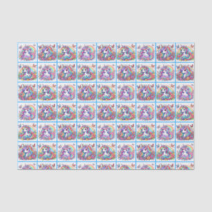 Bright Unicorn Tissue Paper