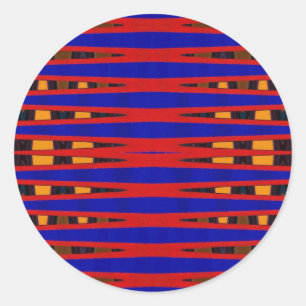 Bright Vibes Classic Round Sticker