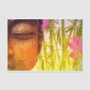 Bright & Vibrant Buddha & Bamboo Tissue Paper