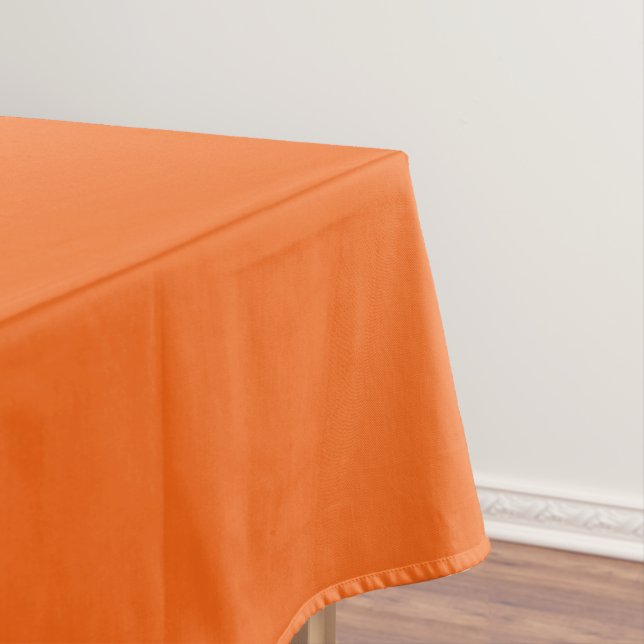 Bright Vibrant Orange - Tablecloth (In Situ)
