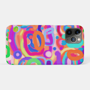 Bright Vivid Colours Pattern iPhone 11 Pro Case