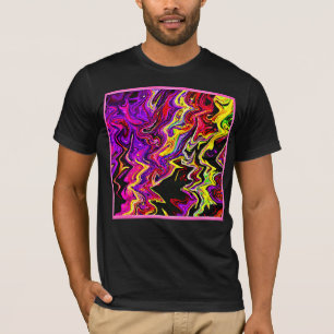 Bright Vivid Radiance Pattern T-Shirt