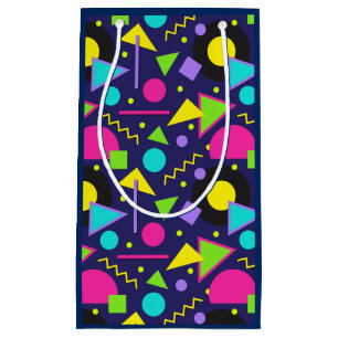 Bright, Vivid Shapes Small Gift Bag