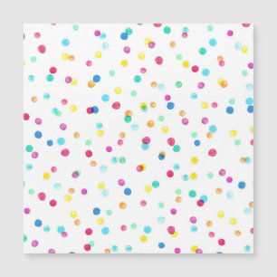 Bright Watercolor Dots: Seamless Pattern.