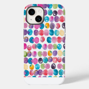 Bright Watercolor iPhone Case – Artistic Abstract