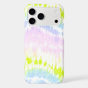 Bright Watercolor Pastel Tie Dye Pattern