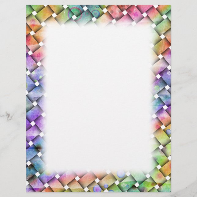 BRIGHT WEAVE Customisable FLYERS (Front)