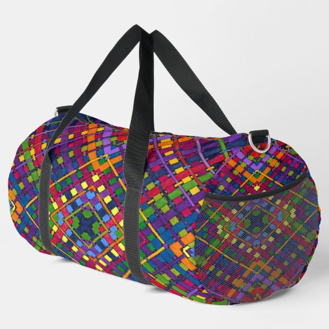 Bright Weave Duffle Bag (Right Corner)