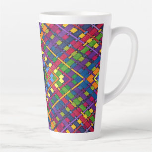 Bright Weave Latte Mug