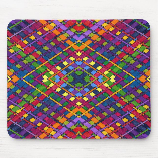 Bright Weave Mouse Mat (Front)