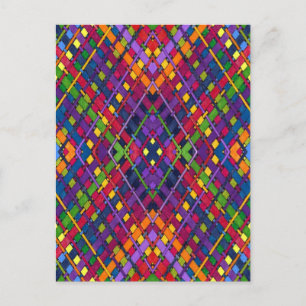 Bright Weave Postcard