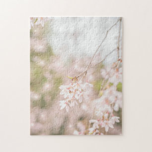 Bright Weeping Cherry Sparkles Jigsaw Puzzle