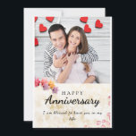 Bright White Elegant Happy Anniversary Invitation<br><div class="desc">This Bright White Elegant Happy Anniversary is a perfect gift to celebrate the wonderful memories you have made and the ones you are making.</div>