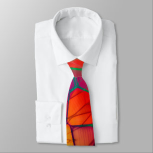 Bright Wing Orange Tie