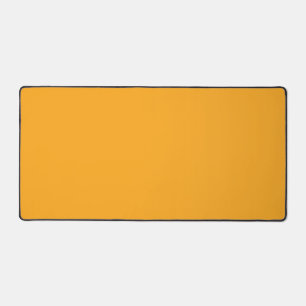 Bright yellow (Crayola) (solid colour) Desk Mat