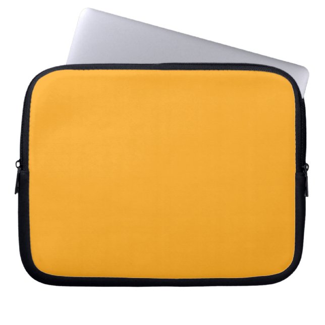  Bright yellow (Crayola) (solid colour)  Laptop Sleeve (Front)