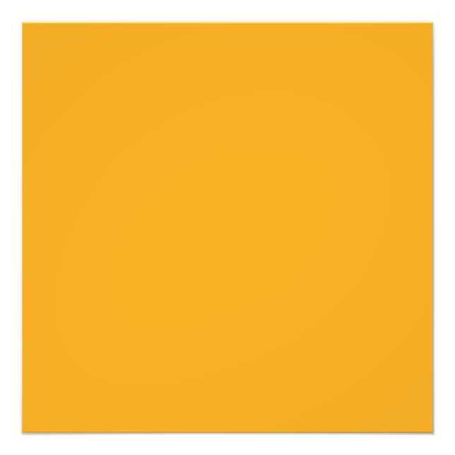  Bright yellow (Crayola) (solid colour)  Photo Print (Front)