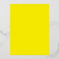 Bright Yellow #FFF3000, Banana Yellow