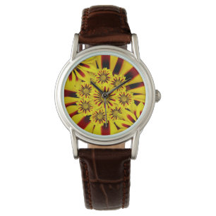 Bright Yellow Flowers Watch