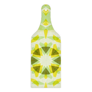 Bright Yellow Green Summer Star Dopamine Decor Cutting Board