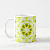 Bright Yellow Green Summer Star Dopamine Decor Tea