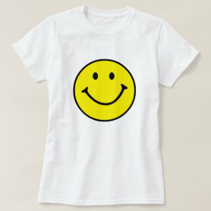 Bright Yellow Happy Smiling Face T-Shirt