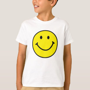 Bright Yellow Happy Smiling Face T-Shirt