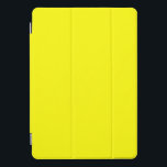 Bright yellow (solid colour)  iPad pro cover<br><div class="desc">Bright yellow (solid colour)</div>