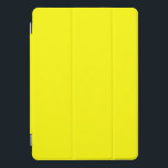 Bright yellow (solid colour)  iPad pro cover<br><div class="desc">Bright yellow (solid colour)</div>