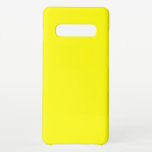 Bright yellow (solid colour)  samsung galaxy case<br><div class="desc">Bright yellow (solid colour)</div>