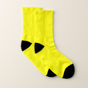 Canary Solid - A Canary Yellow Sock