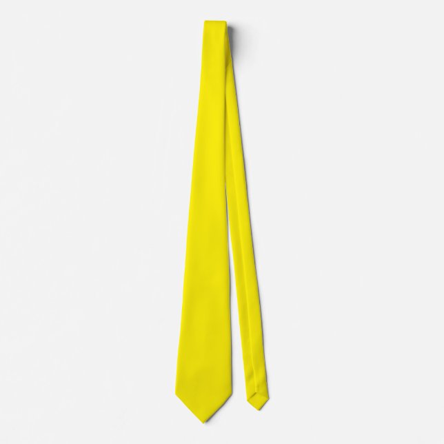 Bright yellow tie (Front)