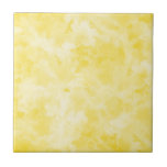 Bright Yellow Tile<br><div class="desc">Stylish Happy Simple Watercolor Marble Bright Yellow Ceramic Tile. A cheerful bright yellow watercolor backdrop provides the perfect canvas for a cute and contemporary bathroom or kitchen wall or accent stripe! Not over the top, but just enough to add a fun, special touch. The watercolor marble effect is layered on...</div>