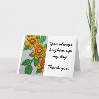 Brighten up my day - thank you