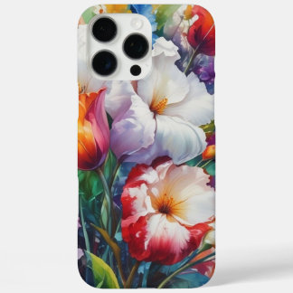 Brighten Your Gift with a Bold Floral Design iPhone 16 Pro Max Case