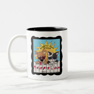 Brighter Days Ahead Two-Tone Coffee Mug