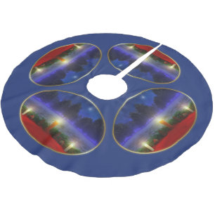 Brighter Visions Beam Afar Christmas Tree Skirt