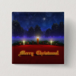 Brighter Visions Christmas Button