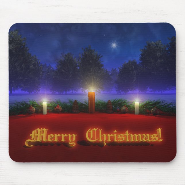 Brighter Visions Christmas Mousepad (Front)