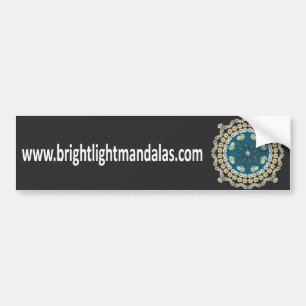 Brightlight Mandalas Bumper Sticker