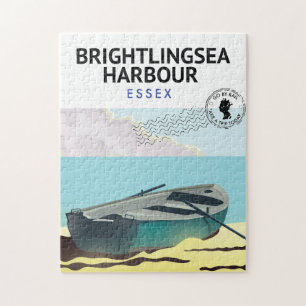Brightlingsea Harbour Essex Jigsaw Puzzle
